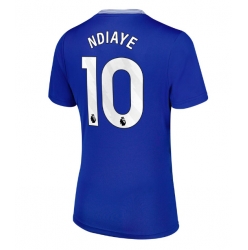 Strój piłkarski Everton Iliman Ndiaye #10 Koszulka Podstawowej damskie 2024-25 Krótki Rękaw