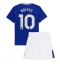 Strój piłkarski Everton Iliman Ndiaye #10 Koszulka Podstawowej dziecięce 2024-25 Krótki Rękaw (+ Krótkie spodenki)