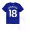 Strój piłkarski Everton Jack Grealish #18 Koszulka Podstawowej dziecięce 2025-26 Krótki Rękaw (+ Krótkie spodenki)