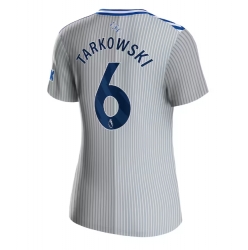 Strój piłkarski Everton James Tarkowski #6 Koszulka Trzeciej damskie 2023-24 Krótki Rękaw