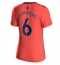 Strój piłkarski Everton James Tarkowski #6 Koszulka Wyjazdowej damskie 2023-24 Krótki Rękaw