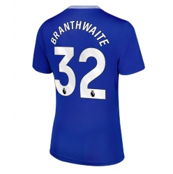 Strój piłkarski Everton Jarrad Branthwaite #32 Koszulka Podstawowej damskie 2024-25 Krótki Rękaw