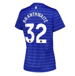 Strój piłkarski Everton Jarrad Branthwaite #32 Koszulka Podstawowej damskie 2025-26 Krótki Rękaw
