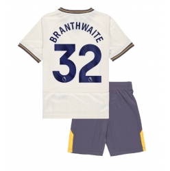 Strój piłkarski Everton Jarrad Branthwaite #32 Koszulka Trzeciej dziecięce 2024-25 Krótki Rękaw (+ Krótkie spodenki)