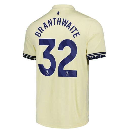 Strój piłkarski Everton Jarrad Branthwaite #32 Koszulka Wyjazdowej 2025-26 Krótki Rękaw Strój piłkarski Everton Jarrad Branthwaite #32 Koszulka Wyjazdowej 2025-26 Krótki Rękaw