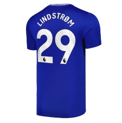 Strój piłkarski Everton Jesper Lindstrom #29 Koszulka Podstawowej 2024-25 Krótki Rękaw