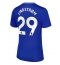 Strój piłkarski Everton Jesper Lindstrom #29 Koszulka Podstawowej damskie 2024-25 Krótki Rękaw