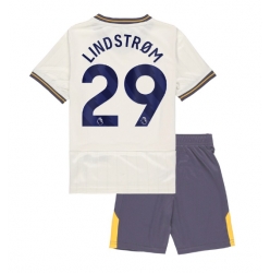 Strój piłkarski Everton Jesper Lindstrom #29 Koszulka Trzeciej dziecięce 2024-25 Krótki Rękaw (+ Krótkie spodenki)