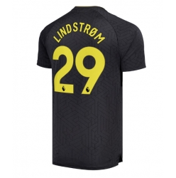 Strój piłkarski Everton Jesper Lindstrom #29 Koszulka Wyjazdowej 2024-25 Krótki Rękaw