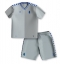 Strój piłkarski Everton Koszulka Trzeciej dziecięce 2023-24 Krótki Rękaw (+ Krótkie spodenki)
