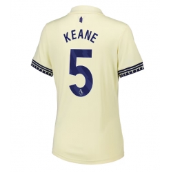 Strój piłkarski Everton Michael Keane #5 Koszulka Wyjazdowej damskie 2025-26 Krótki Rękaw