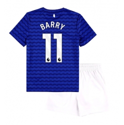 Strój piłkarski Everton Thierno Barry #11 Koszulka Podstawowej dziecięce 2025-26 Krótki Rękaw (+ Krótkie spodenki)