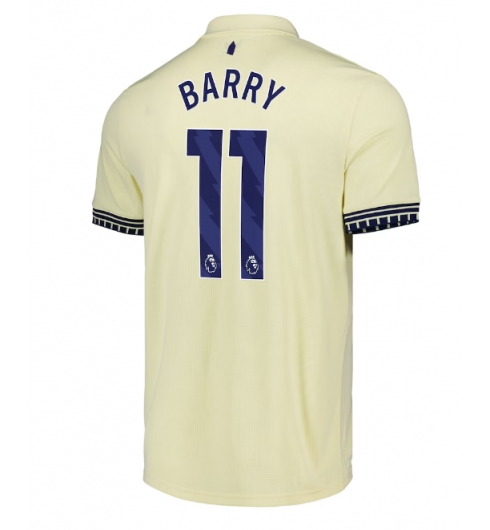 Strój piłkarski Everton Thierno Barry #11 Koszulka Wyjazdowej 2025-26 Krótki Rękaw Strój piłkarski Everton Thierno Barry #11 Koszulka Wyjazdowej 2025-26 Krótki Rękaw