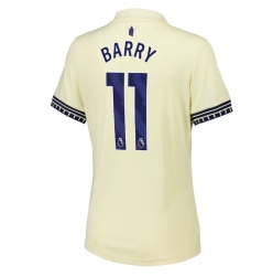 Strój piłkarski Everton Thierno Barry #11 Koszulka Wyjazdowej damskie 2025-26 Krótki Rękaw