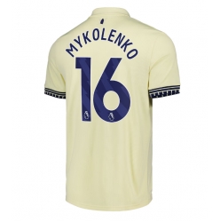 Strój piłkarski Everton Vitaliy Mykolenko #16 Koszulka Wyjazdowej 2025-26 Krótki Rękaw