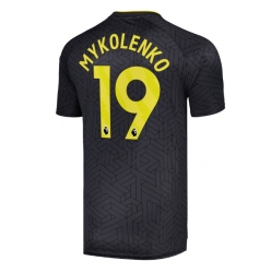 Strój piłkarski Everton Vitaliy Mykolenko #19 Koszulka Wyjazdowej 2024-25 Krótki Rękaw