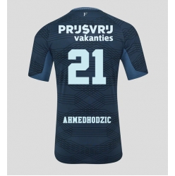 Strój piłkarski Feyenoord Anel Ahmedhodzic #21 Koszulka Wyjazdowej 2025-26 Krótki Rękaw