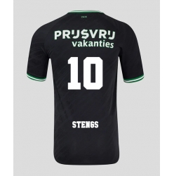 Strój piłkarski Feyenoord Calvin Stengs #10 Koszulka Wyjazdowej 2024-25 Krótki Rękaw