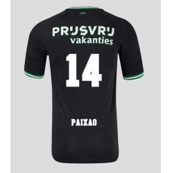 Strój piłkarski Feyenoord Igor Paixao #14 Koszulka Wyjazdowej 2024-25 Krótki Rękaw