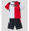 Strój piłkarski Feyenoord Koszulka Podstawowej dziecięce 2026-27 Krótki Rękaw (+ Krótkie spodenki)