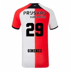 Strój piłkarski Feyenoord Santiago Gimenez #29 Koszulka Podstawowej 2024-25 Krótki Rękaw