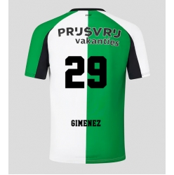 Strój piłkarski Feyenoord Santiago Gimenez #29 Koszulka Trzeciej 2024-25 Krótki Rękaw