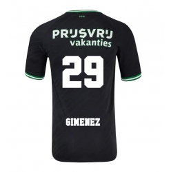 Strój piłkarski Feyenoord Santiago Gimenez #29 Koszulka Wyjazdowej 2024-25 Krótki Rękaw