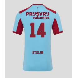 Strój piłkarski Feyenoord Sem Steijn #14 Koszulka Trzeciej 2025-26 Krótki Rękaw