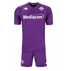 Strój piłkarski Fiorentina Koszulka Podstawowej dziecięce 2024-25 Krótki Rękaw (+ Krótkie spodenki)