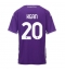Strój piłkarski Fiorentina Moise Kean #20 Koszulka Podstawowej 2025-26 Krótki Rękaw Strój piłkarski Fiorentina Moise Kean #20 Koszulka Podstawowej 2025-26 Krótki Rękaw