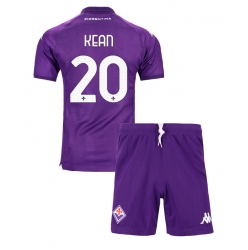 Strój piłkarski Fiorentina Moise Kean #20 Koszulka Podstawowej dziecięce 2024-25 Krótki Rękaw (+ Krótkie spodenki)