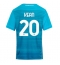 Strój piłkarski Fiorentina Moise Kean #20 Koszulka Trzeciej 2025-26 Krótki Rękaw Strój piłkarski Fiorentina Moise Kean #20 Koszulka Trzeciej 2025-26 Krótki Rękaw