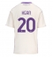 Strój piłkarski Fiorentina Moise Kean #20 Koszulka Wyjazdowej 2025-26 Krótki Rękaw Strój piłkarski Fiorentina Moise Kean #20 Koszulka Wyjazdowej 2025-26 Krótki Rękaw