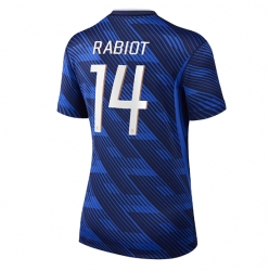 Strój piłkarski Francja Adrien Rabiot #14 Koszulka Podstawowej damskie MŚ 2026 Krótki Rękaw