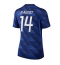 Strój piłkarski Francja Adrien Rabiot #14 Koszulka Podstawowej damskie MŚ 2026 Krótki Rękaw Strój piłkarski Francja Adrien Rabiot #14 Koszulka Podstawowej damskie MŚ 2026 Krótki Rękaw