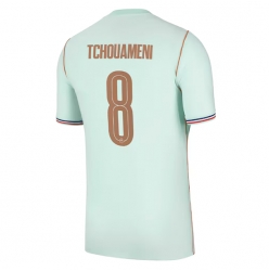 Strój piłkarski Francja Aurelien Tchouameni #8 Koszulka Wyjazdowej MŚ 2026 Krótki Rękaw
