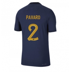Strój piłkarski Francja Benjamin Pavard #2 Koszulka Podstawowej MŚ 2022 Krótki Rękaw