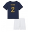 Strój piłkarski Francja Benjamin Pavard #2 Koszulka Podstawowej dziecięce MŚ 2022 Krótki Rękaw (+ Krótkie spodenki)