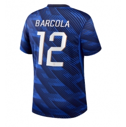 Strój piłkarski Francja Bradley Barcola #12 Koszulka Podstawowej MŚ 2026 Krótki Rękaw
