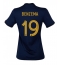 Strój piłkarski Francja Karim Benzema #19 Koszulka Podstawowej damskie MŚ 2022 Krótki Rękaw