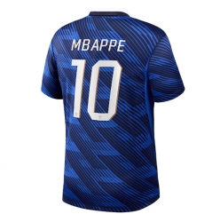 Strój piłkarski Francja Kylian Mbappe #10 Koszulka Podstawowej MŚ 2026 Krótki Rękaw