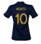 Strój piłkarski Francja Kylian Mbappe #10 Koszulka Podstawowej damskie MŚ 2022 Krótki Rękaw