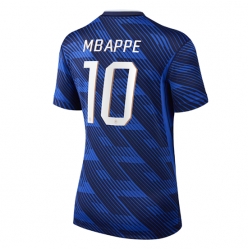 Strój piłkarski Francja Kylian Mbappe #10 Koszulka Podstawowej damskie MŚ 2026 Krótki Rękaw