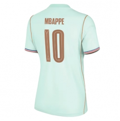 Strój piłkarski Francja Kylian Mbappe #10 Koszulka Wyjazdowej damskie MŚ 2026 Krótki Rękaw