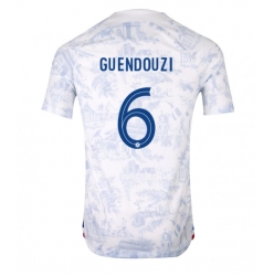 Strój piłkarski Francja Matteo Guendouzi #6 Koszulka Wyjazdowej MŚ 2022 Krótki Rękaw