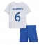 Strój piłkarski Francja Matteo Guendouzi #6 Koszulka Wyjazdowej dziecięce MŚ 2022 Krótki Rękaw (+ Krótkie spodenki)