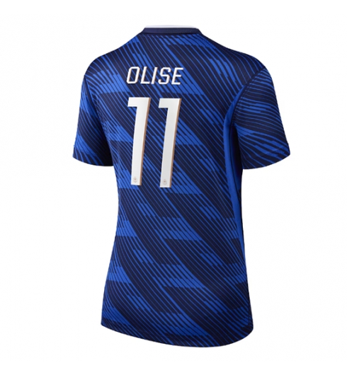 Strój piłkarski Francja Michael Olise #11 Koszulka Podstawowej damskie MŚ 2026 Krótki Rękaw Strój piłkarski Francja Michael Olise #11 Koszulka Podstawowej damskie MŚ 2026 Krótki Rękaw