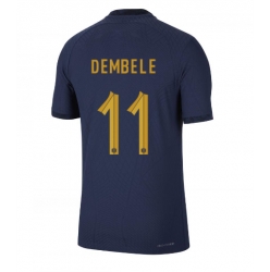 Strój piłkarski Francja Ousmane Dembele #11 Koszulka Podstawowej MŚ 2022 Krótki Rękaw