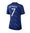 Strój piłkarski Francja Ousmane Dembele #7 Koszulka Podstawowej damskie MŚ 2026 Krótki Rękaw Strój piłkarski Francja Ousmane Dembele #7 Koszulka Podstawowej damskie MŚ 2026 Krótki Rękaw