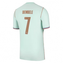 Strój piłkarski Francja Ousmane Dembele #7 Koszulka Wyjazdowej MŚ 2026 Krótki Rękaw